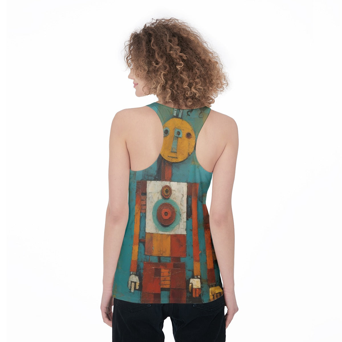 All-Over Print Women's Racerback Tank Top
