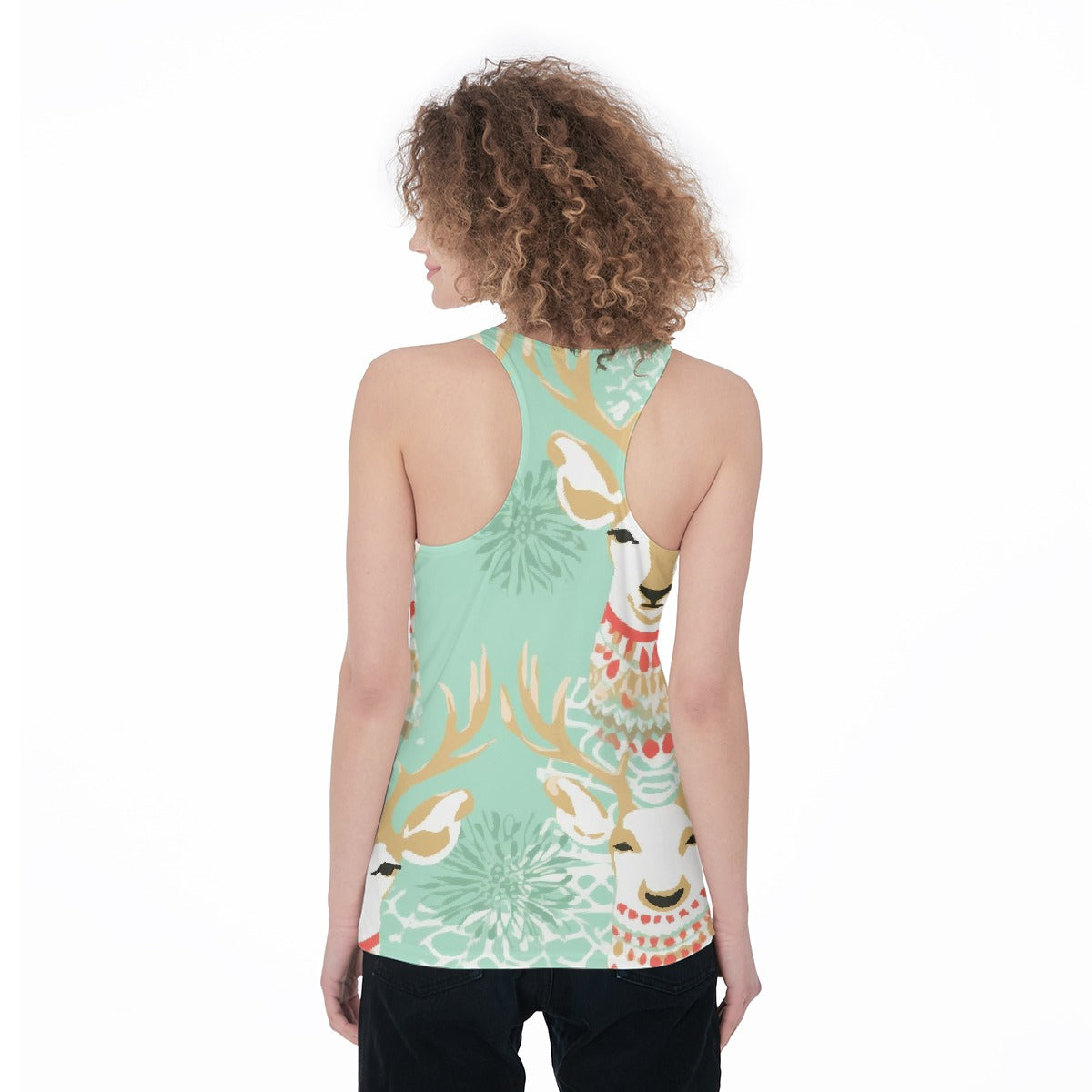 All-Over Print Women's Racerback Tank Top