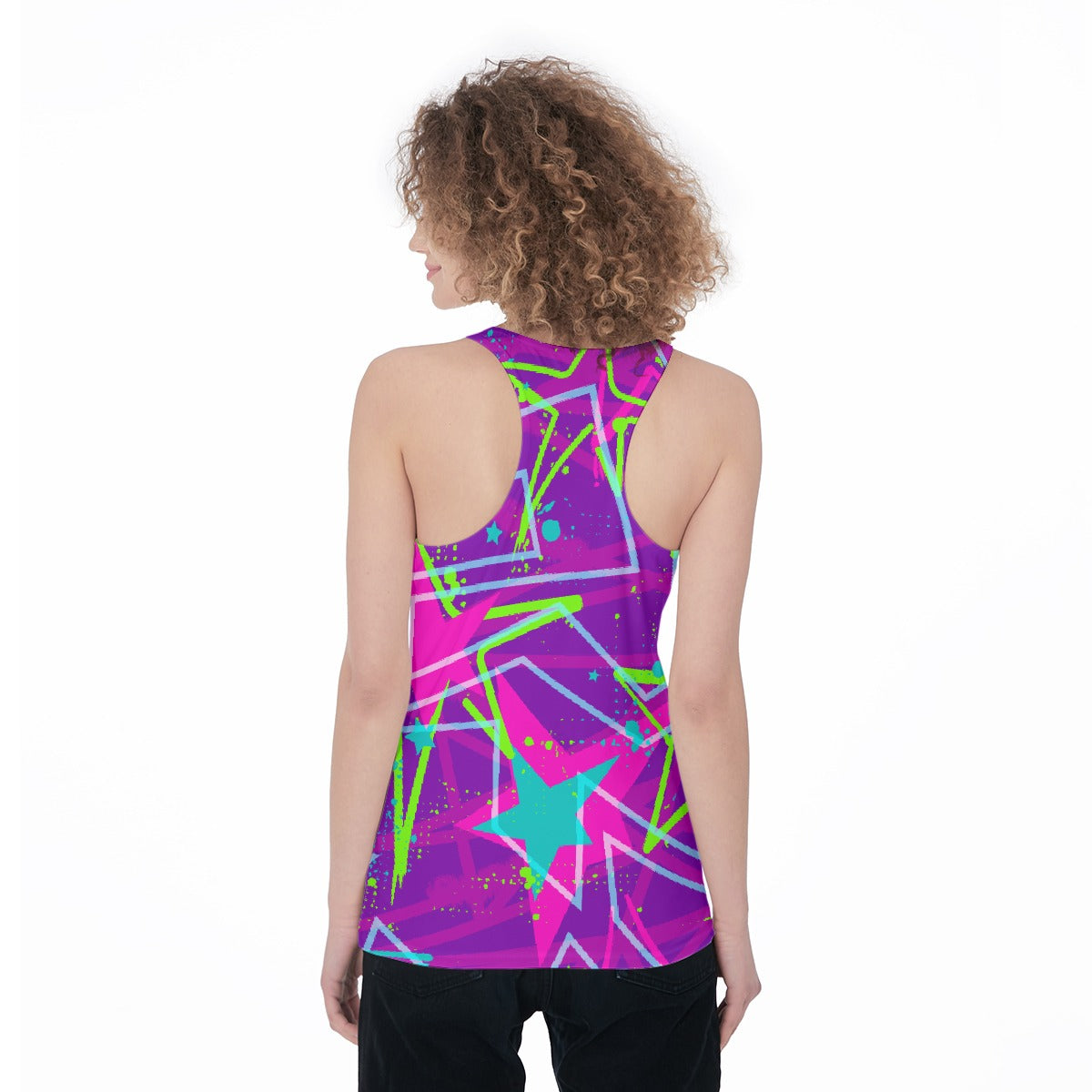 All-Over Print Women's Racerback Tank Top