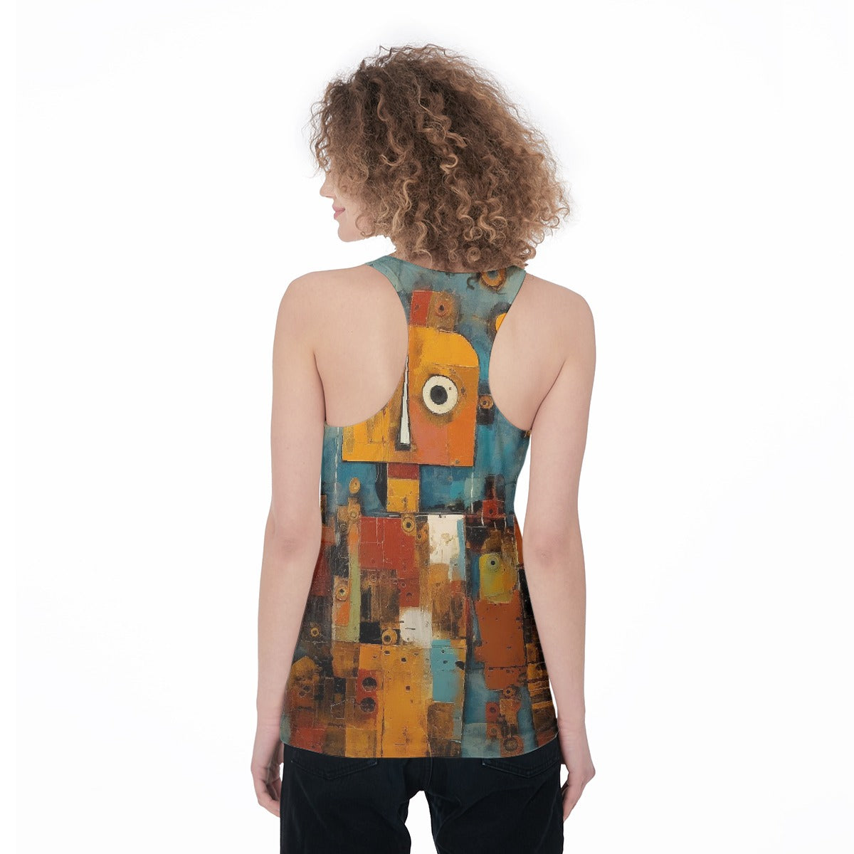 All-Over Print Women's Racerback Tank Top