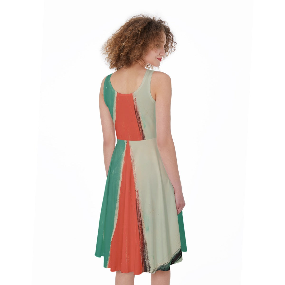 All-Over Print Women's Sleeveless Dress