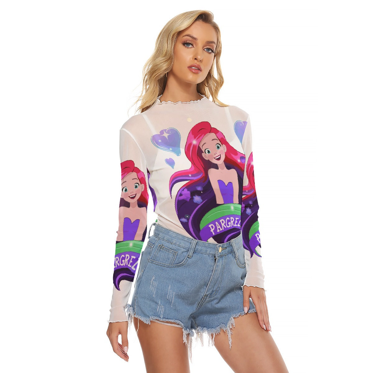 All-Over Print Women's Mesh T-shirt