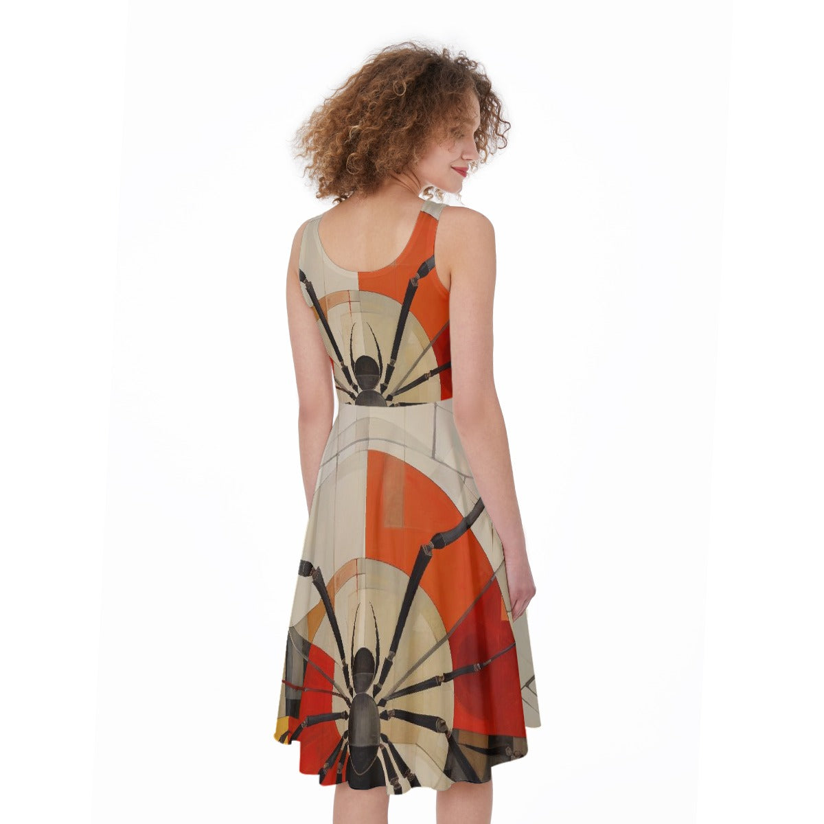 All-Over Print Women's Sleeveless Dress