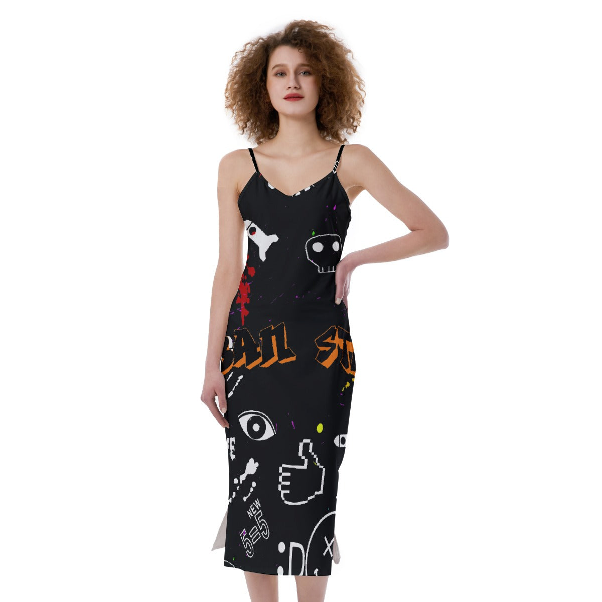All-Over Print Women's Cami Dress