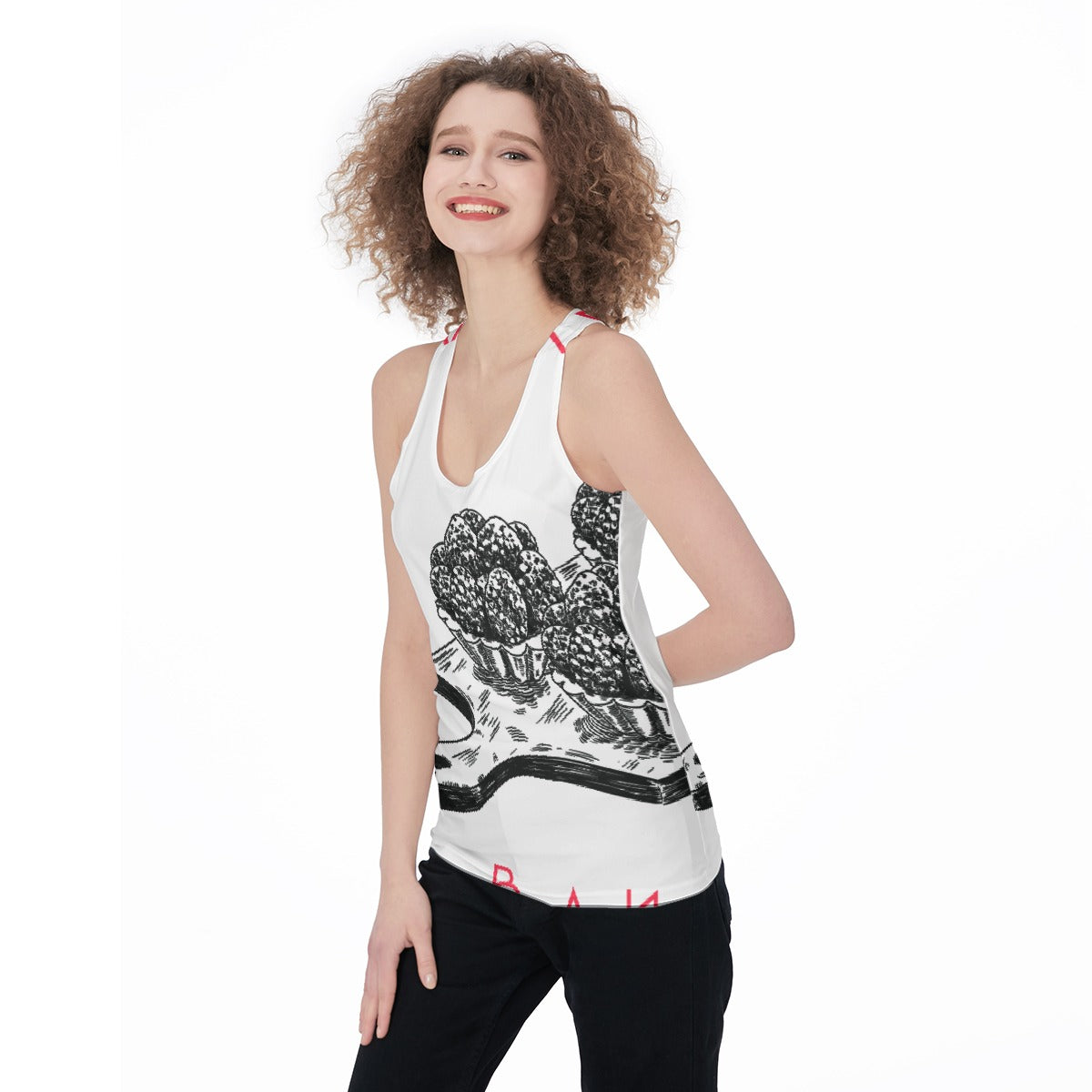 All-Over Print Women's Racerback Tank Top