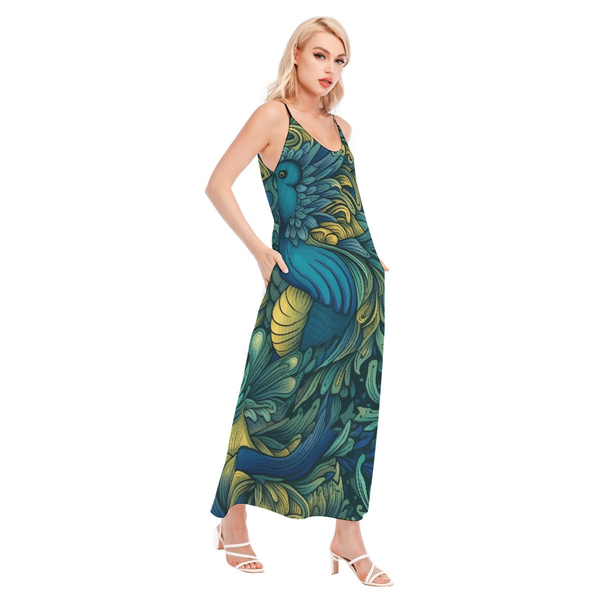 All-Over Print Women's Sling Dress