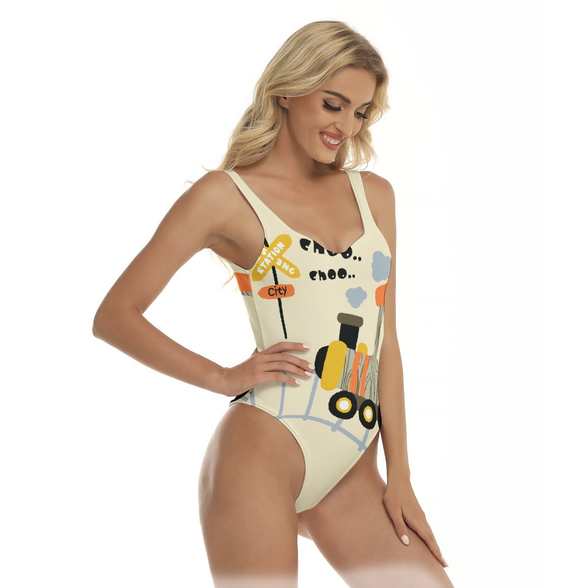 All-Over Print Women's One-piece Swimsuit