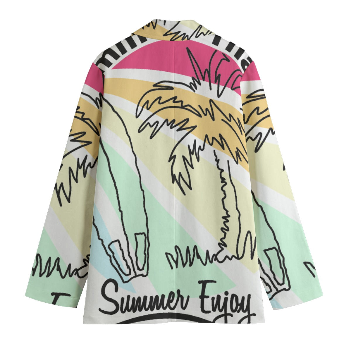 All-Over Print Women's Leisure Blazer