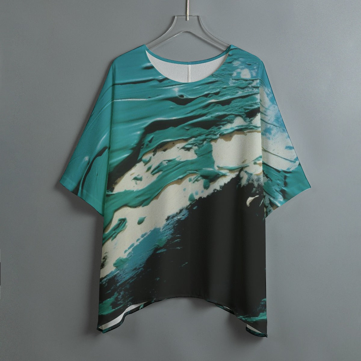 All-Over Print Women's Bat Sleeve Shirt