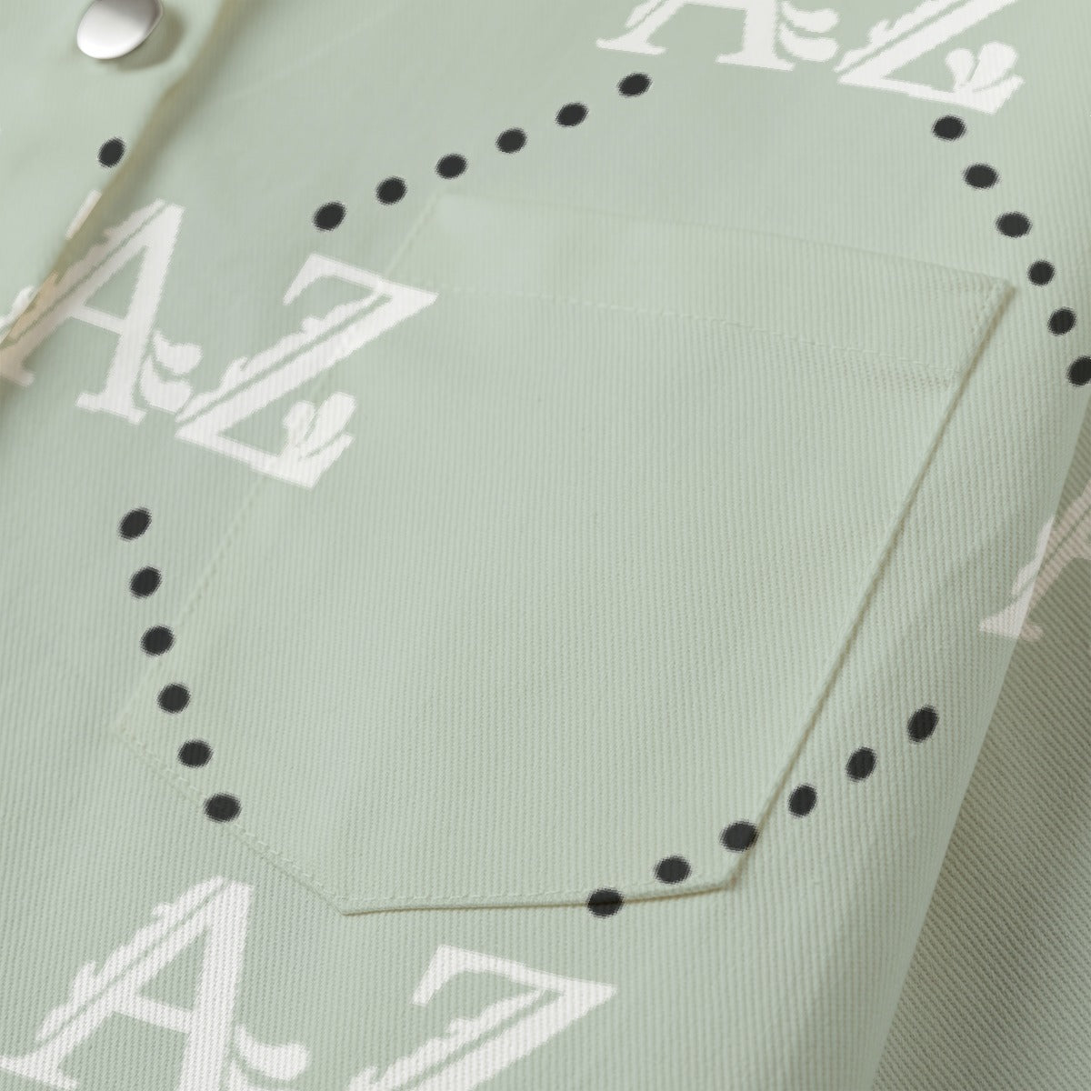 All-Over Print Women's Cropped Jacket | 245GSM Cotton