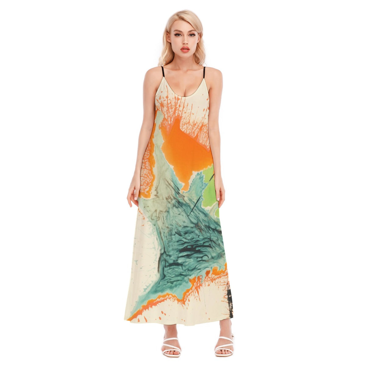 All-Over Print Women's Sling Dress