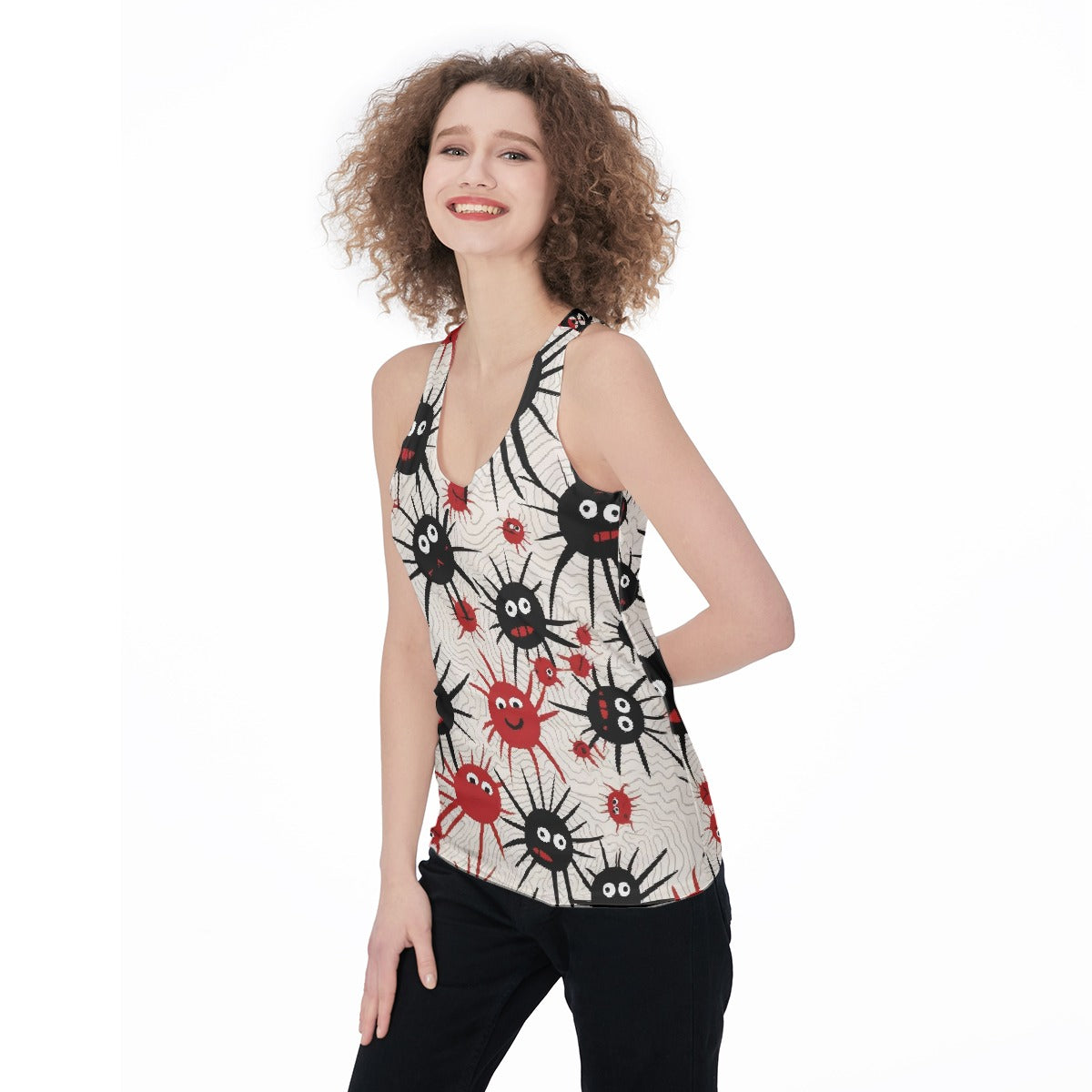All-Over Print Women's Racerback Tank Top