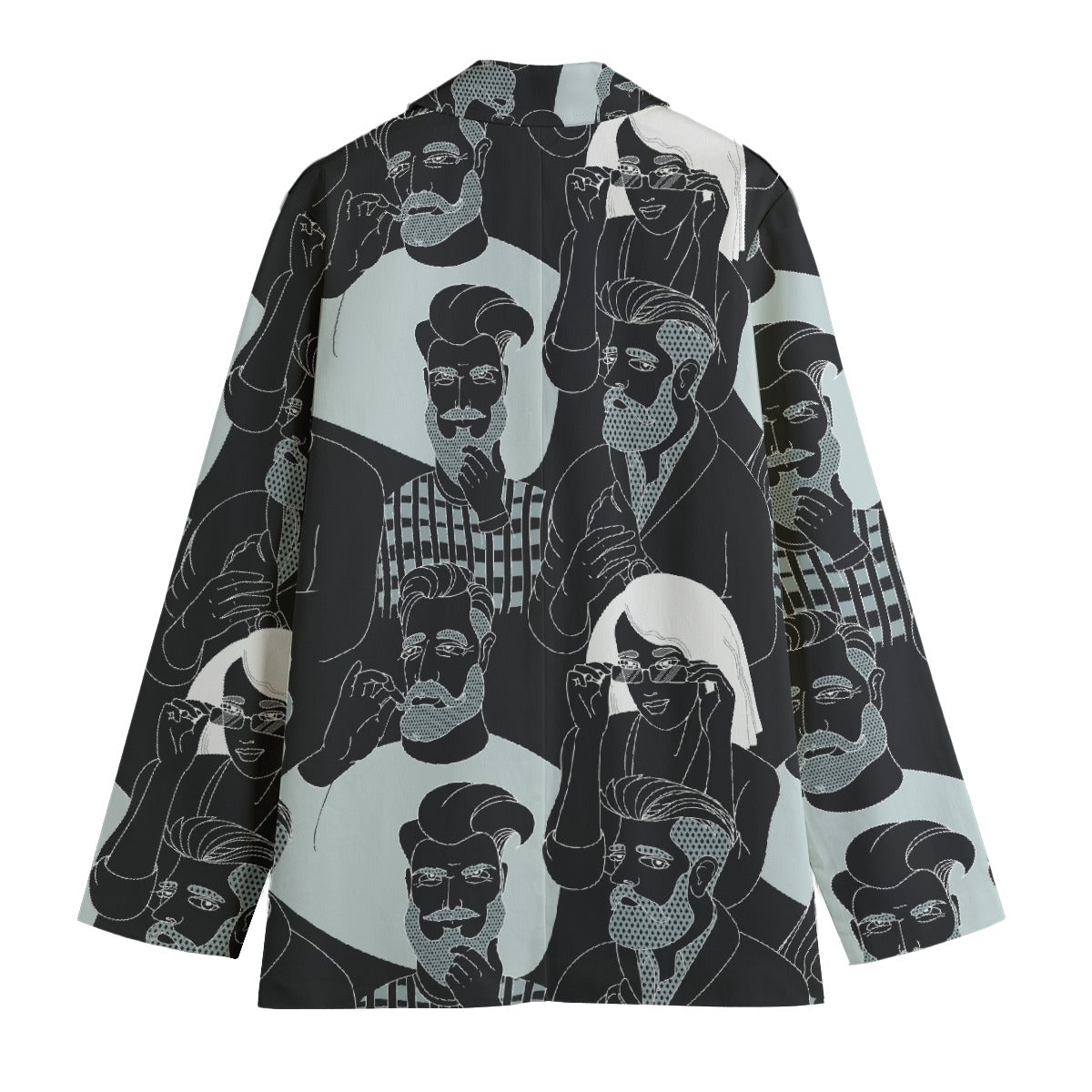 All-Over Print Women's Leisure Blazer