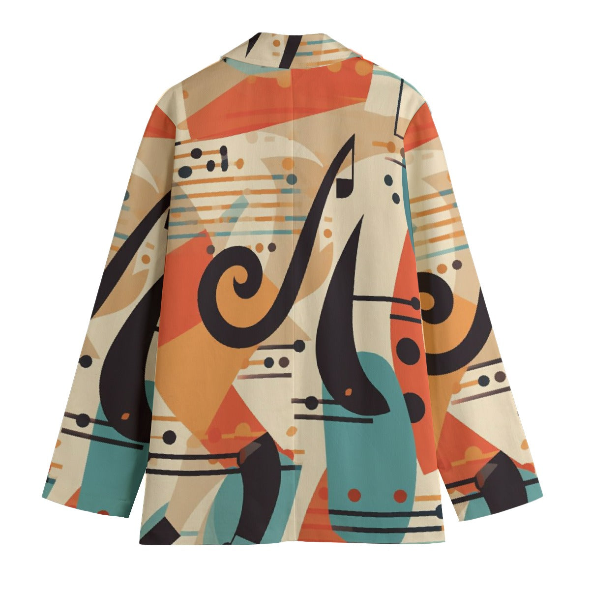 All-Over Print Women's Leisure Blazer