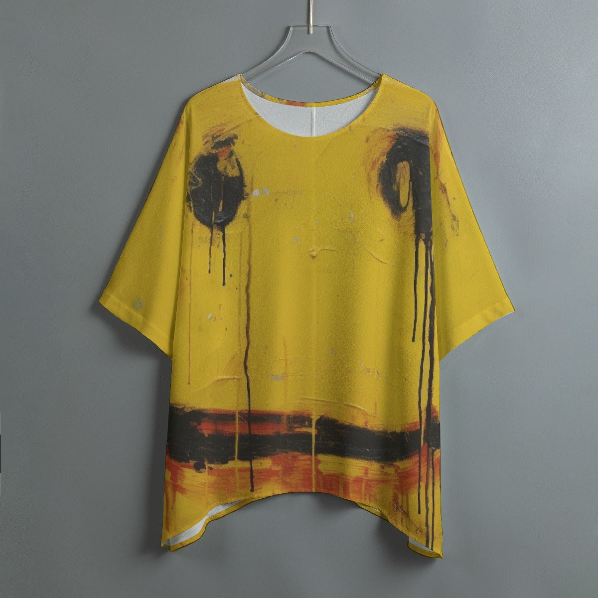 All-Over Print Women's Bat Sleeve Shirt