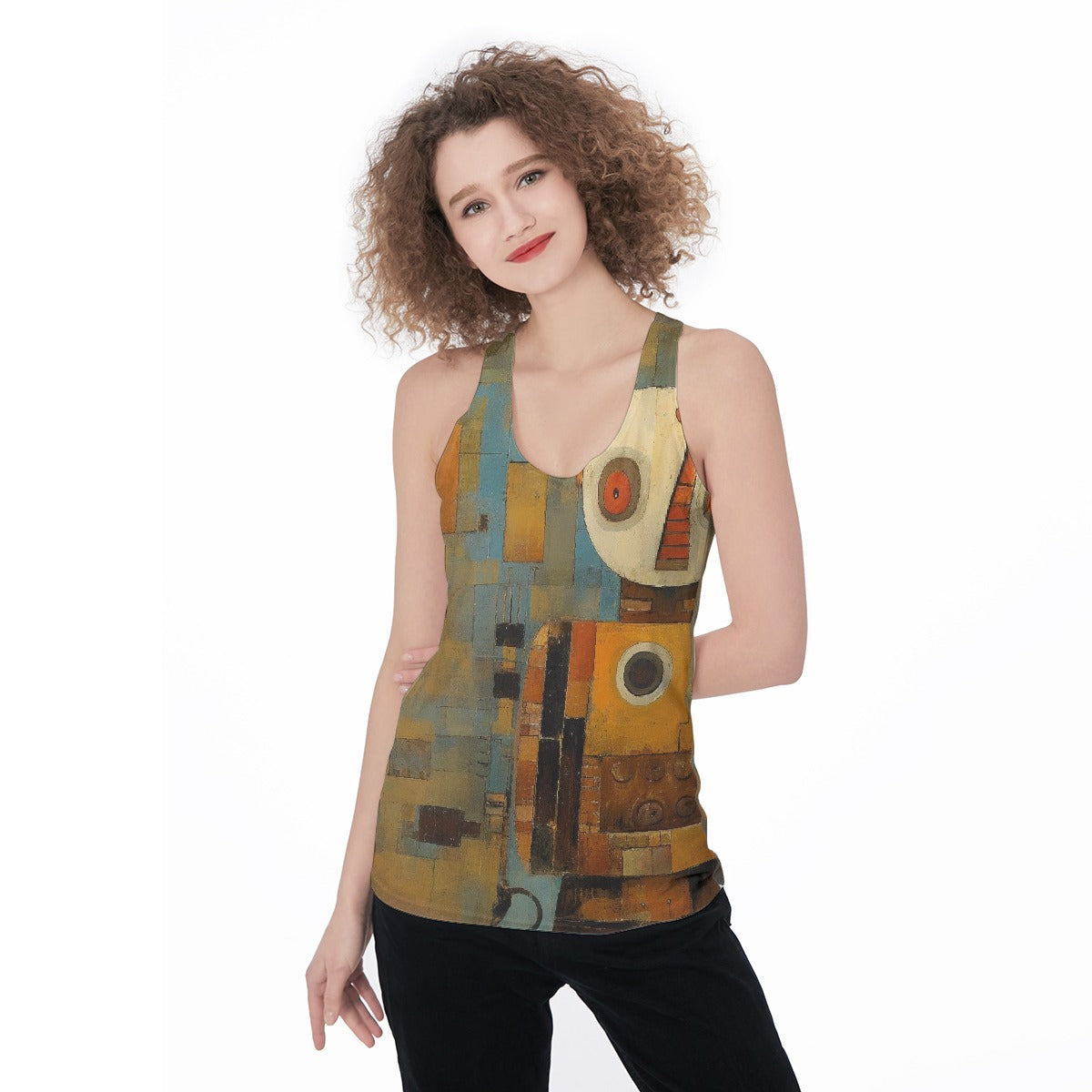 All-Over Print Women's Racerback Tank Top