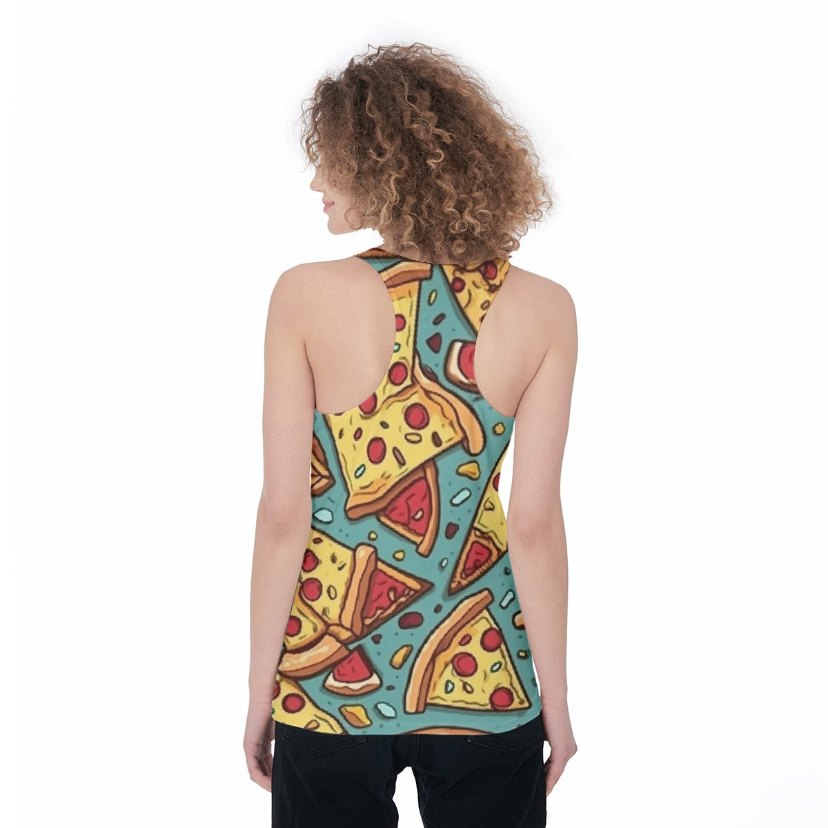 All-Over Print Women's Racerback Tank Top