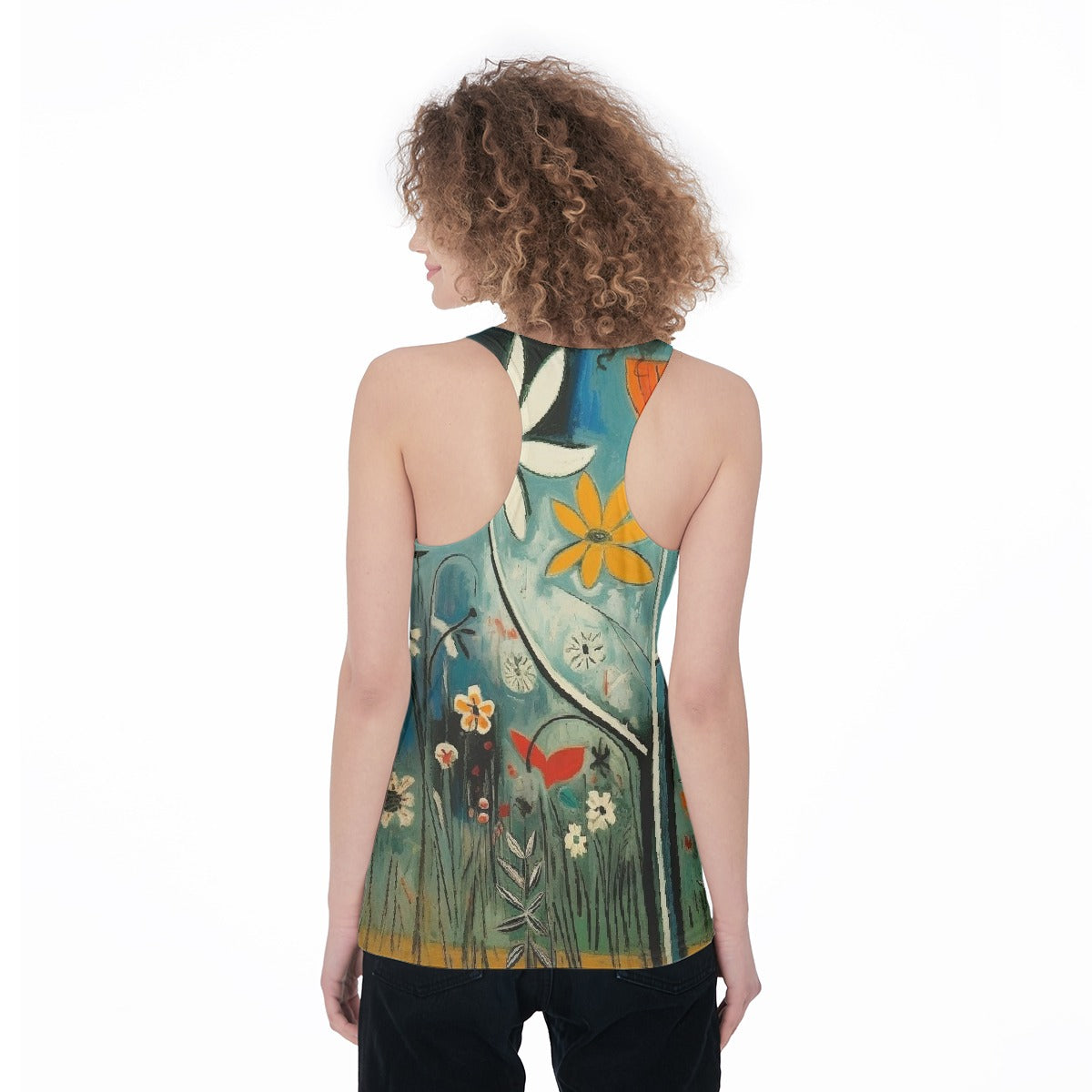 All-Over Print Women's Racerback Tank Top
