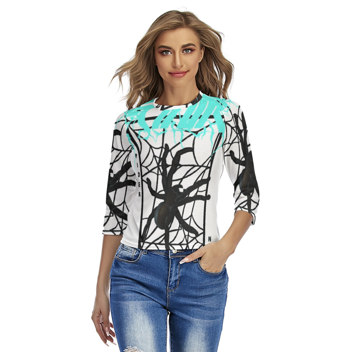 All-Over Print Women's Raglan Sleeves T-shirts