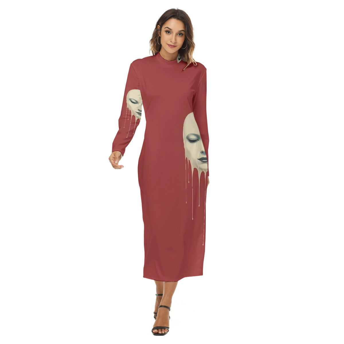 All-Over Print Women's Hip Dress