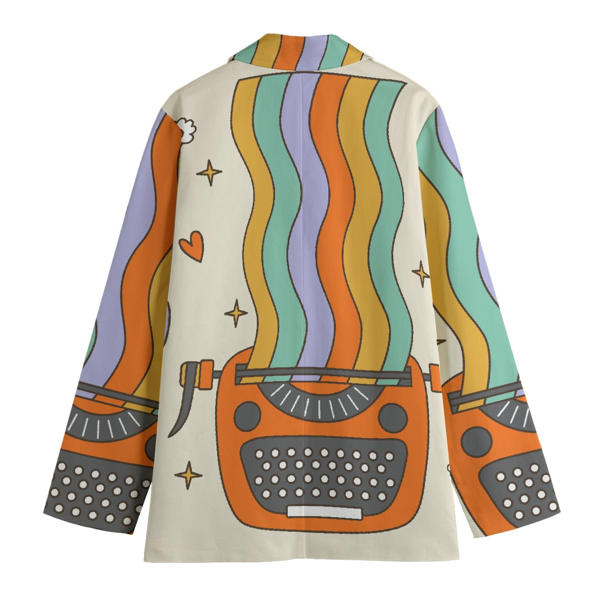 All-Over Print Women's Leisure Blazer