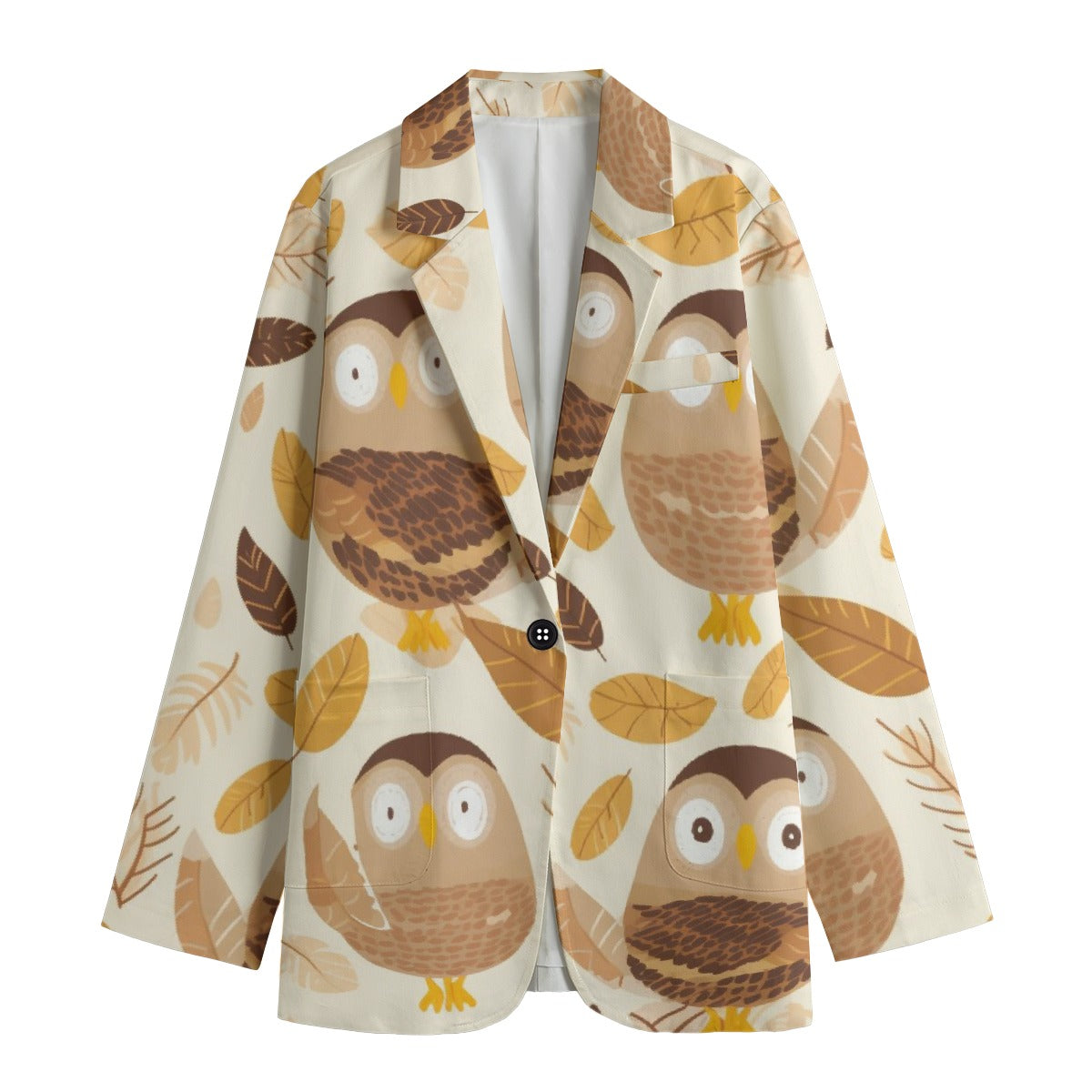 All-Over Print Women's Leisure Blazer