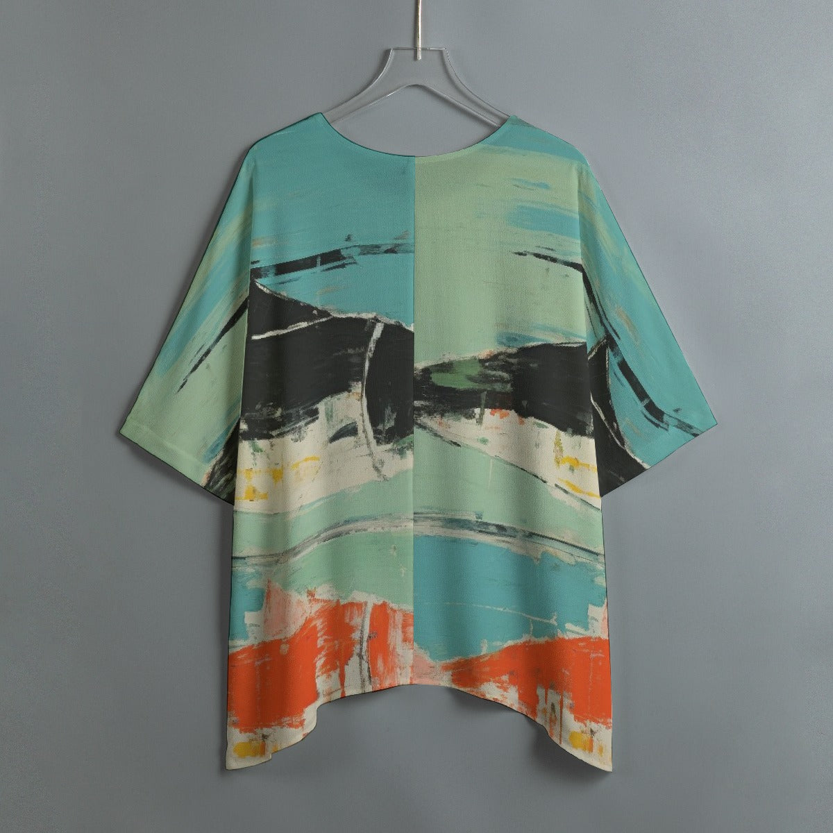 All-Over Print Women's Bat Sleeve Shirt