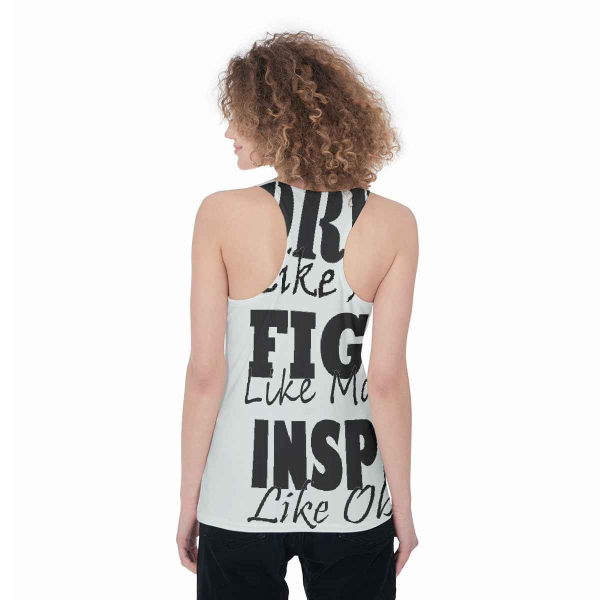 All-Over Print Women's Racerback Tank Top