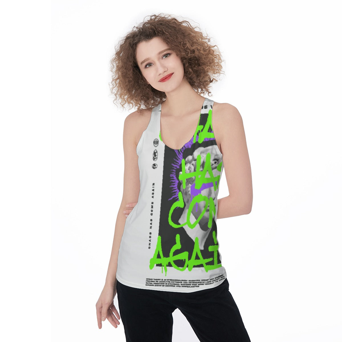All-Over Print Women's Racerback Tank Top