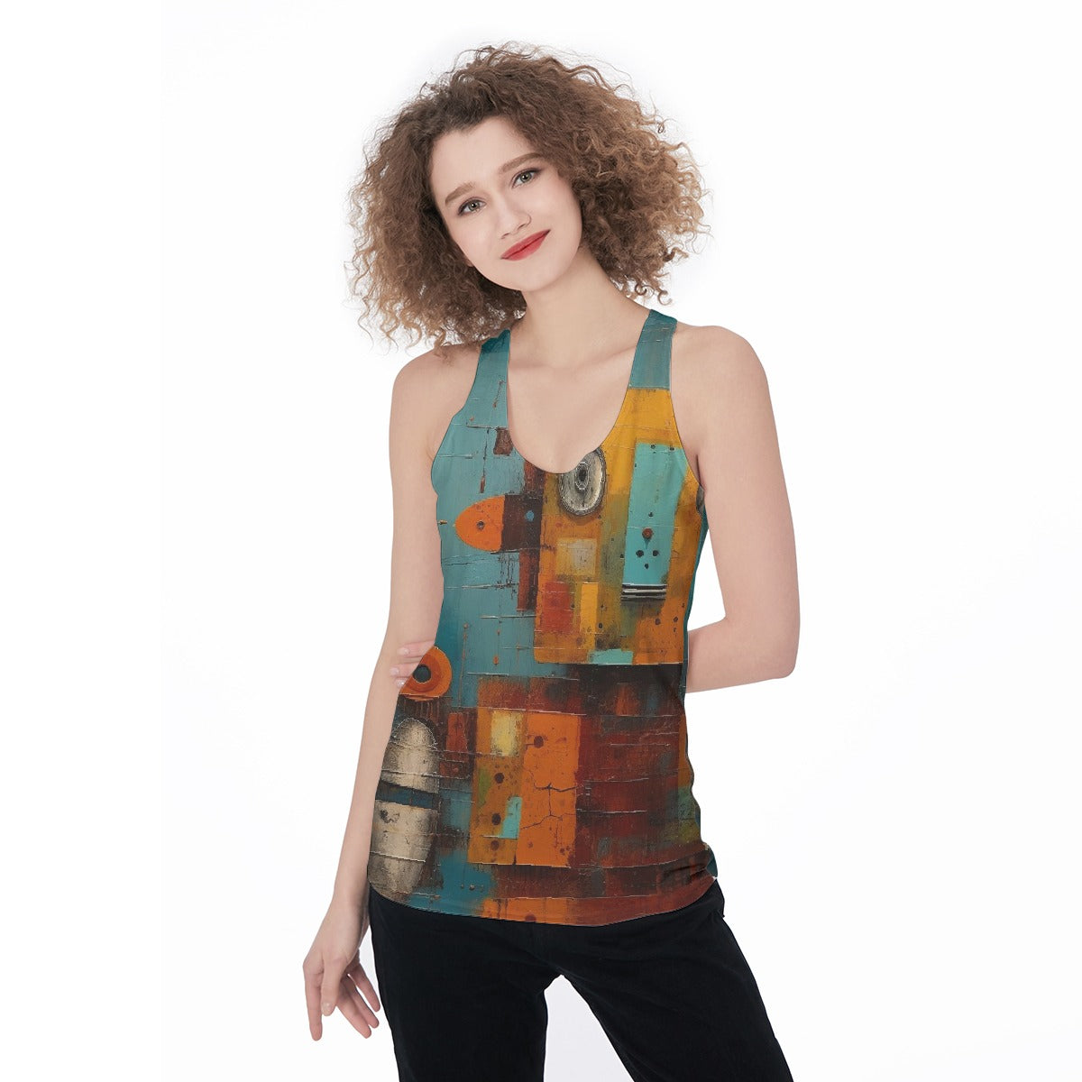 All-Over Print Women's Racerback Tank Top