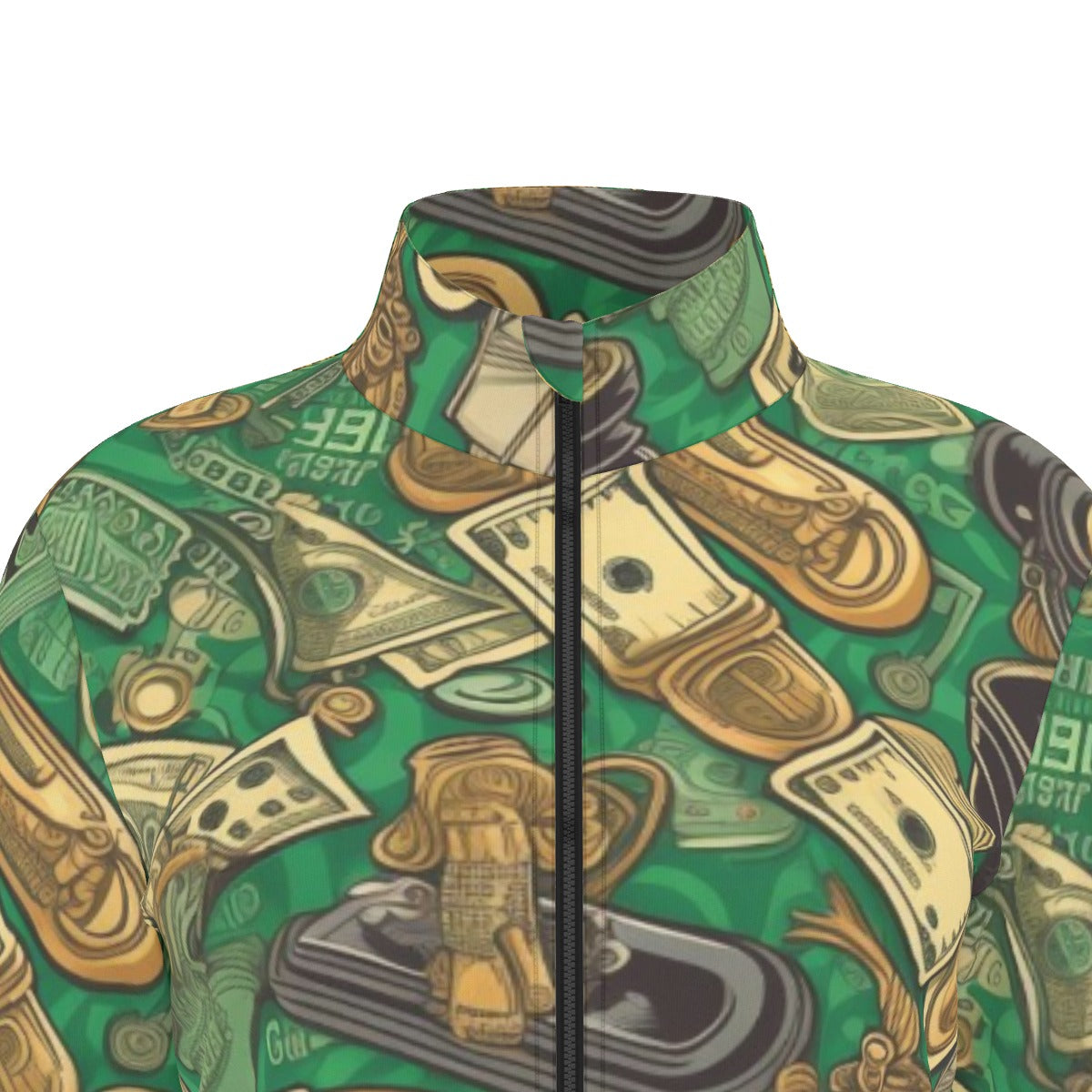 All-Over Print Women's Long Sleeve Thumbhole Jacket