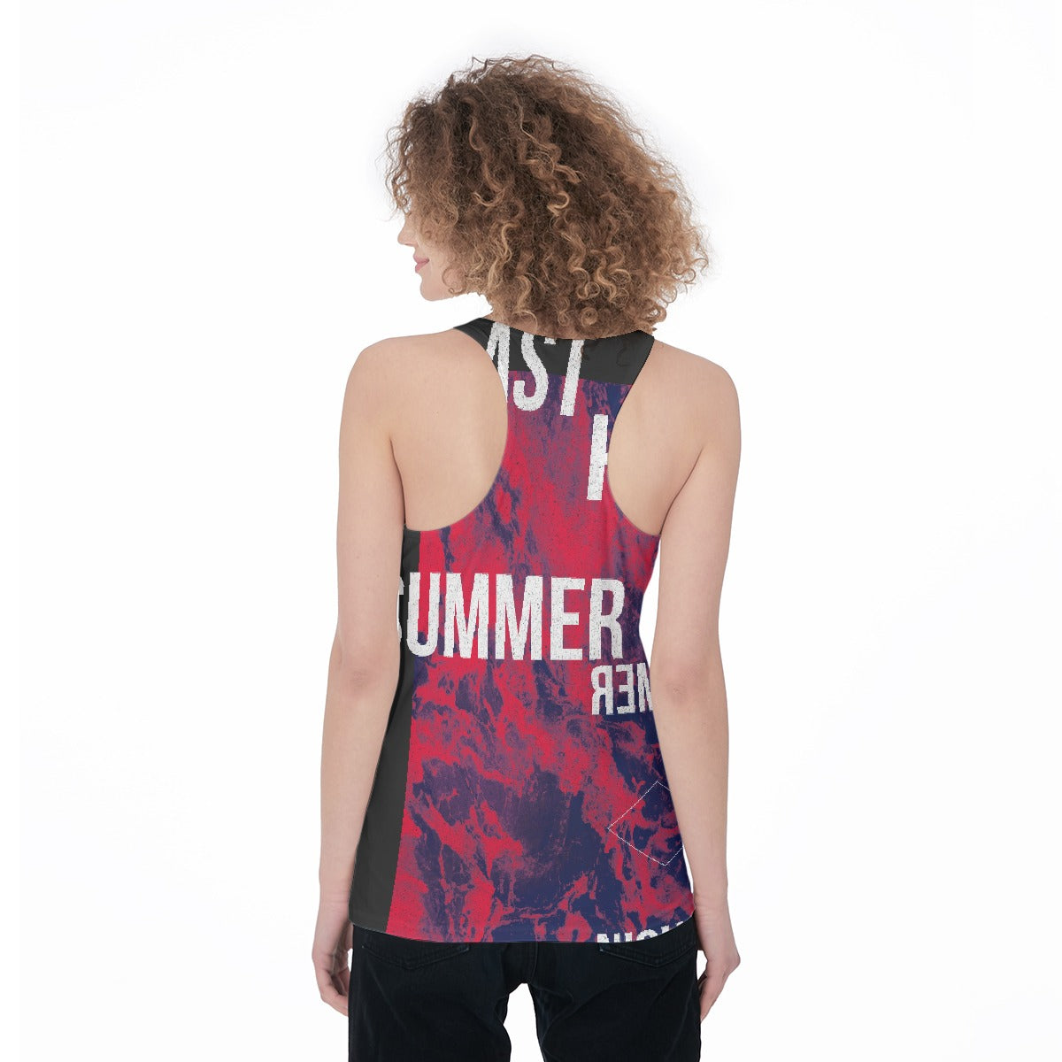 All-Over Print Women's Racerback Tank Top