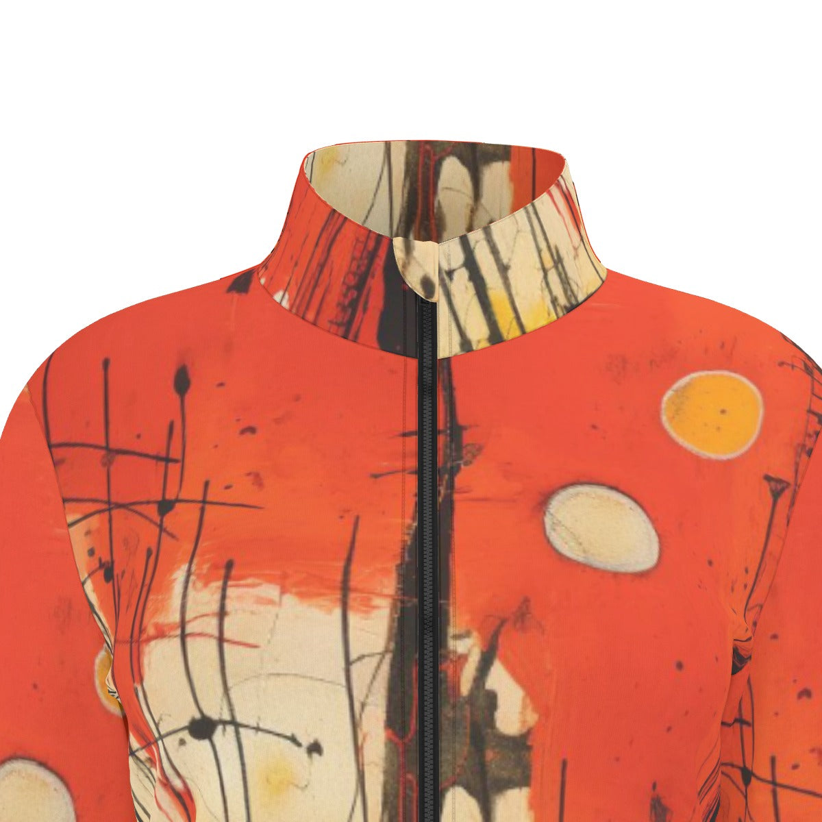 All-Over Print Women's Long Sleeve Thumbhole Jacket