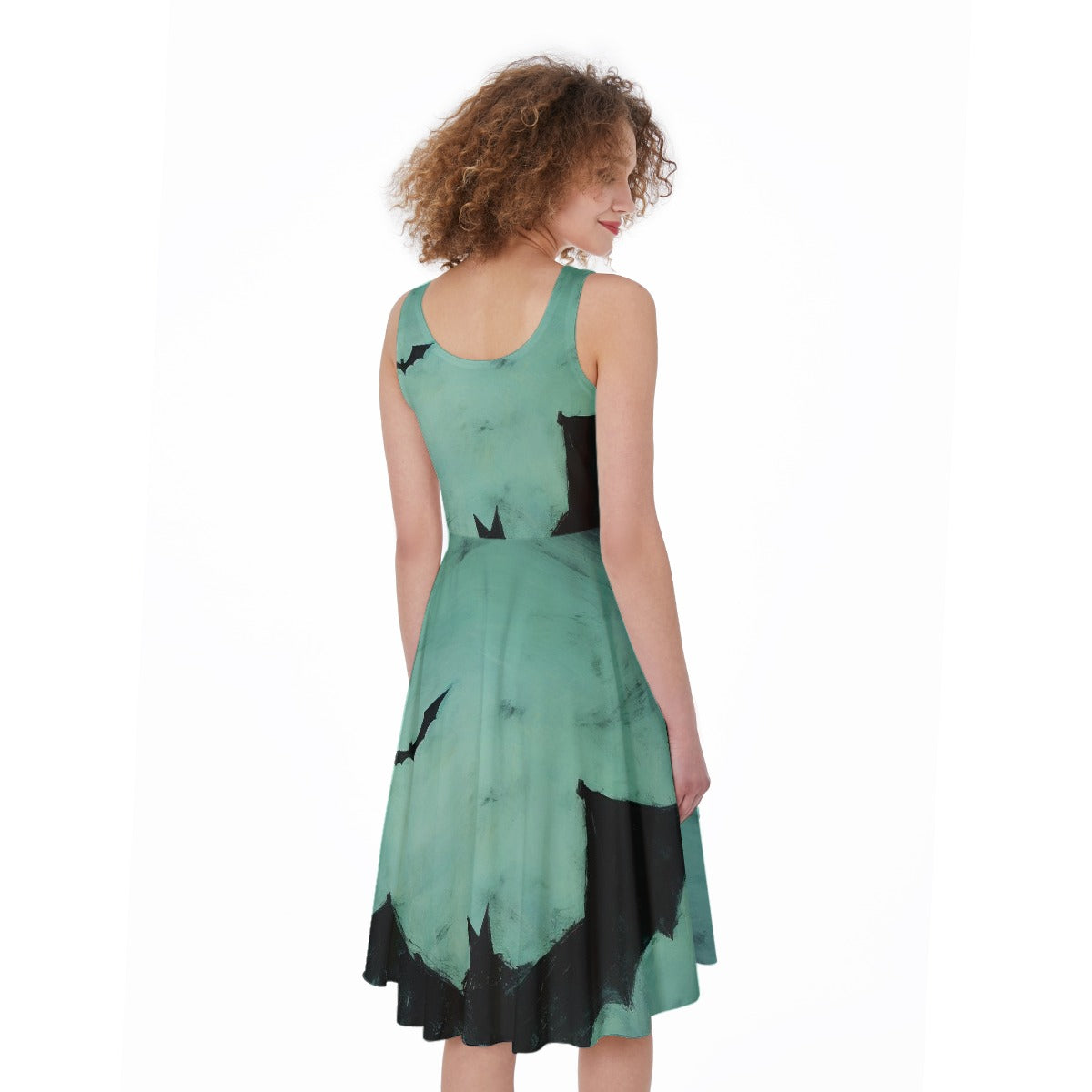 All-Over Print Women's Sleeveless Dress