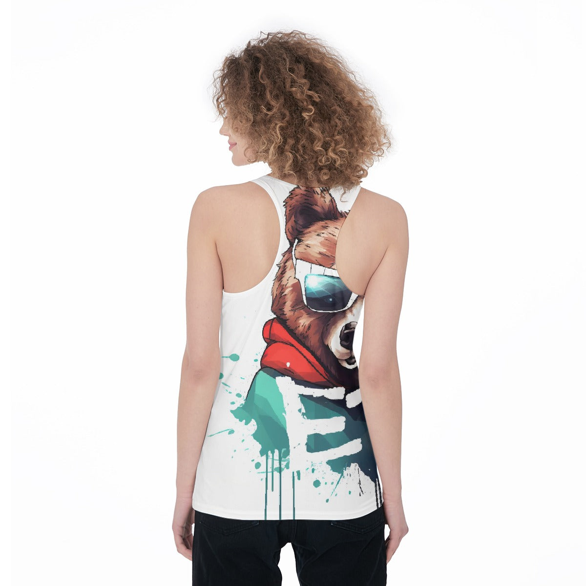 All-Over Print Women's Racerback Tank Top