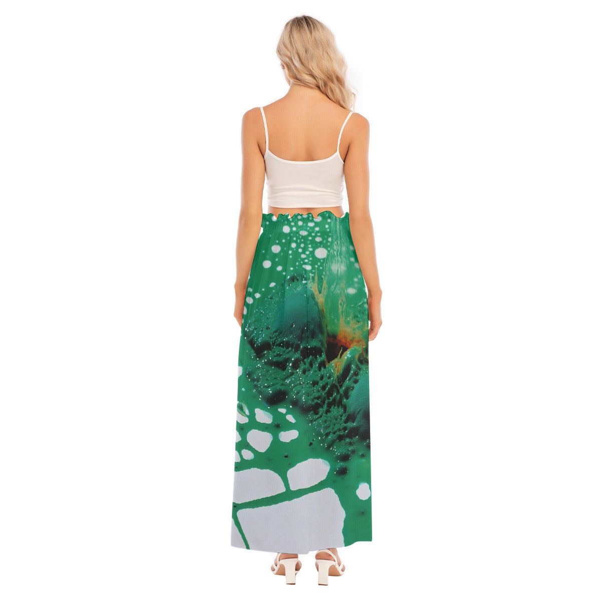 All-Over Print Women's Side Split Skirt