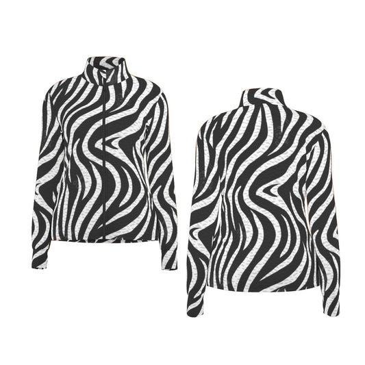 All-Over Print Women's Long Sleeve Thumbhole Jacket