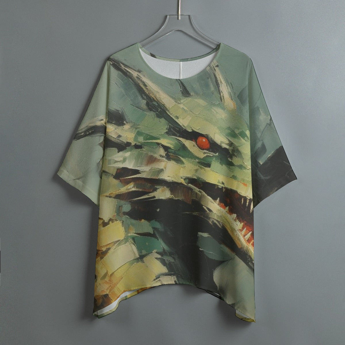 All-Over Print Women's Bat Sleeve Shirt