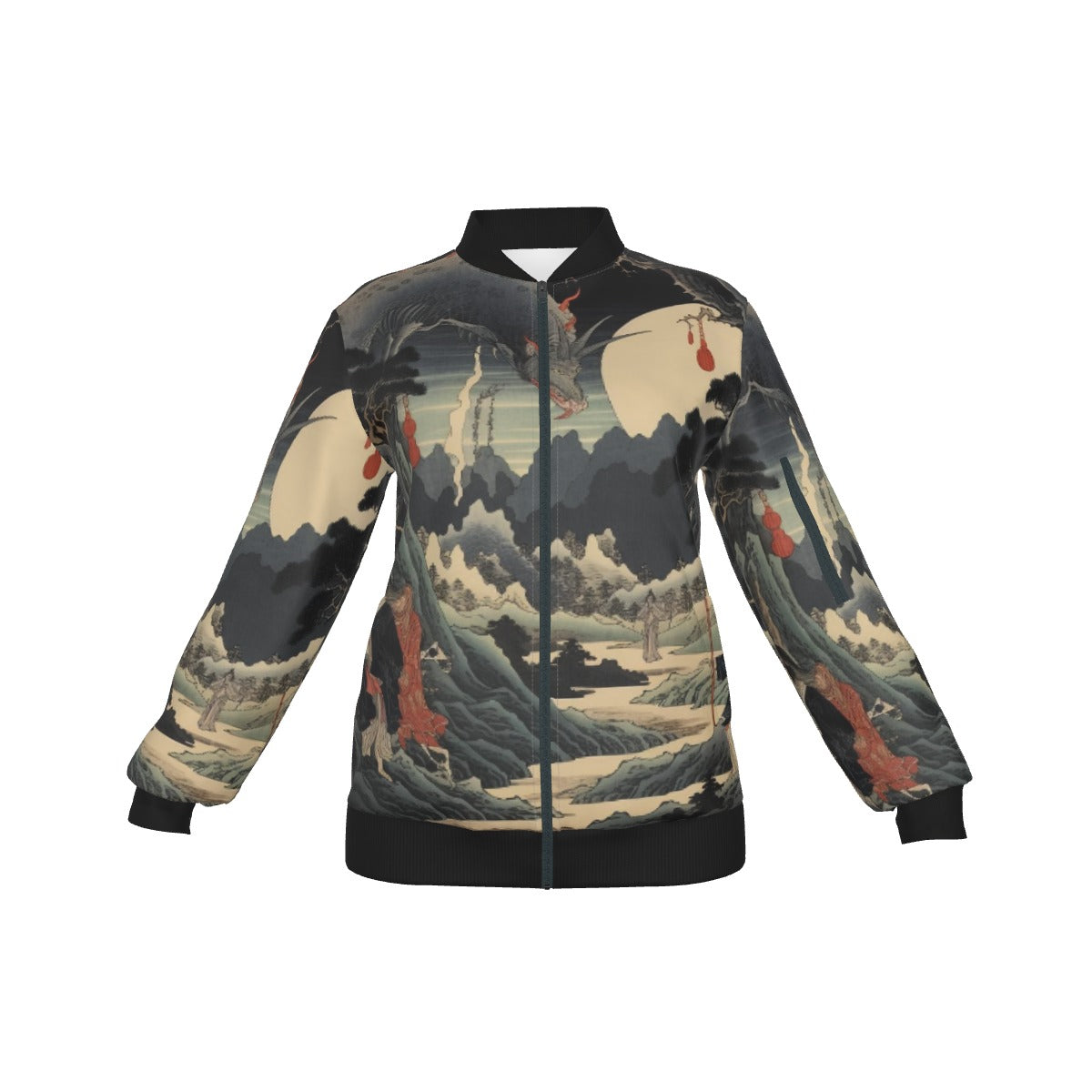 All-Over Print Women's Jacket