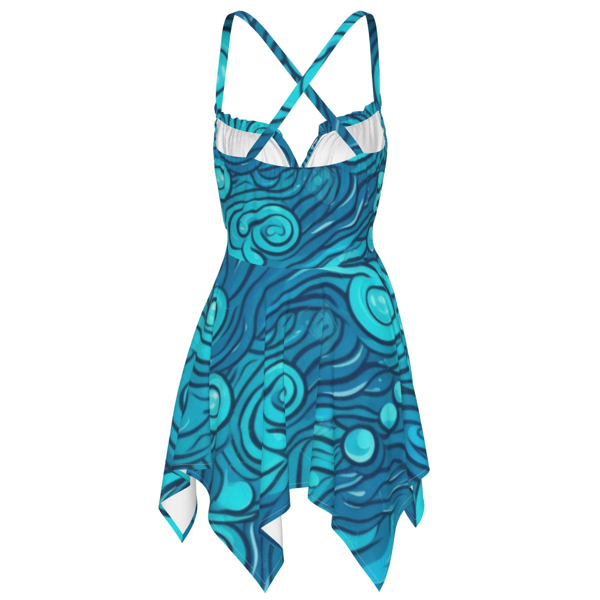 All-Over Print Women's Slip Dress