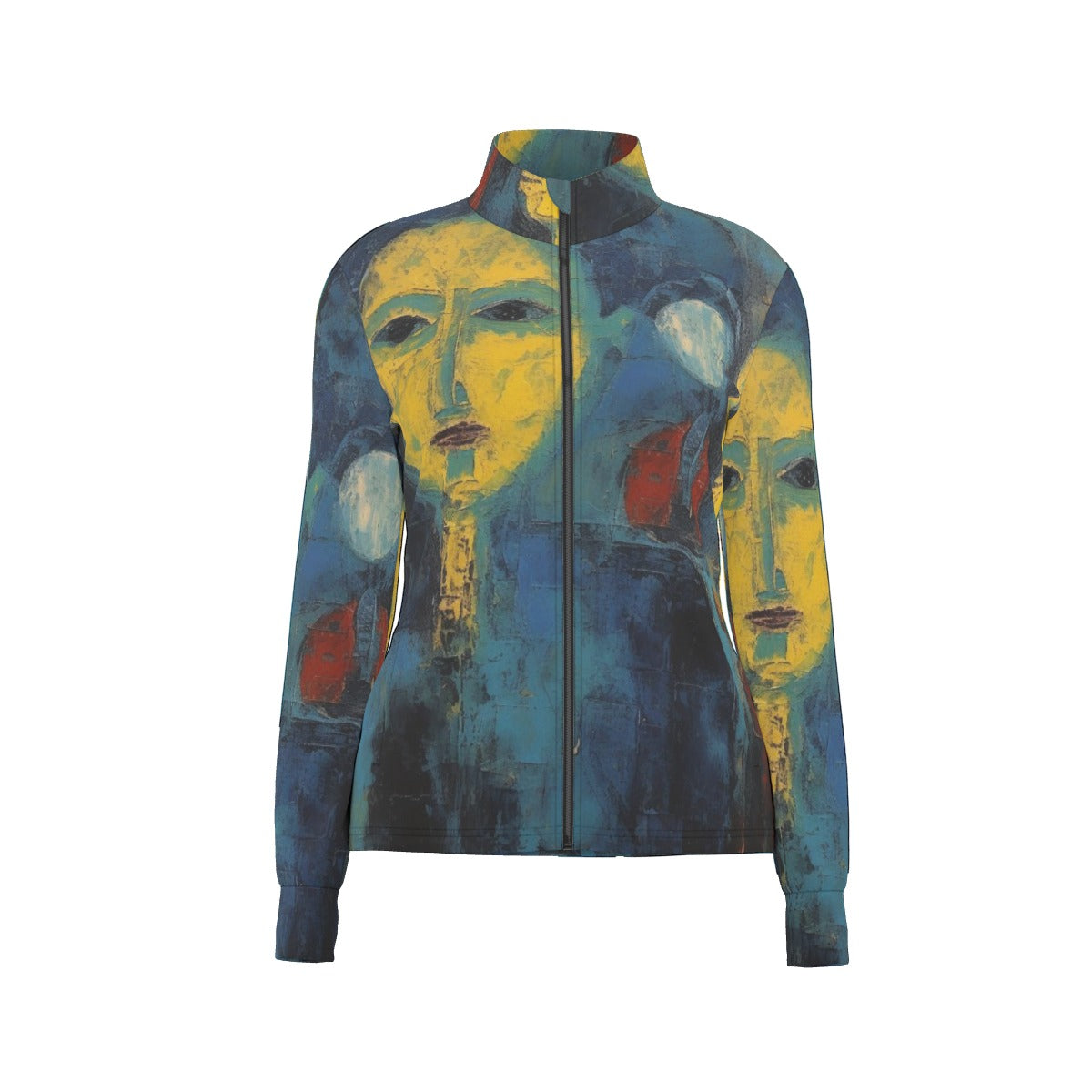 All-Over Print Women's Long Sleeve Thumbhole Jacket