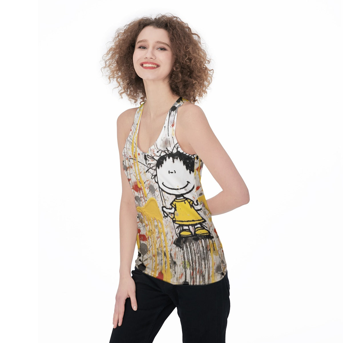 All-Over Print Women's Racerback Tank Top