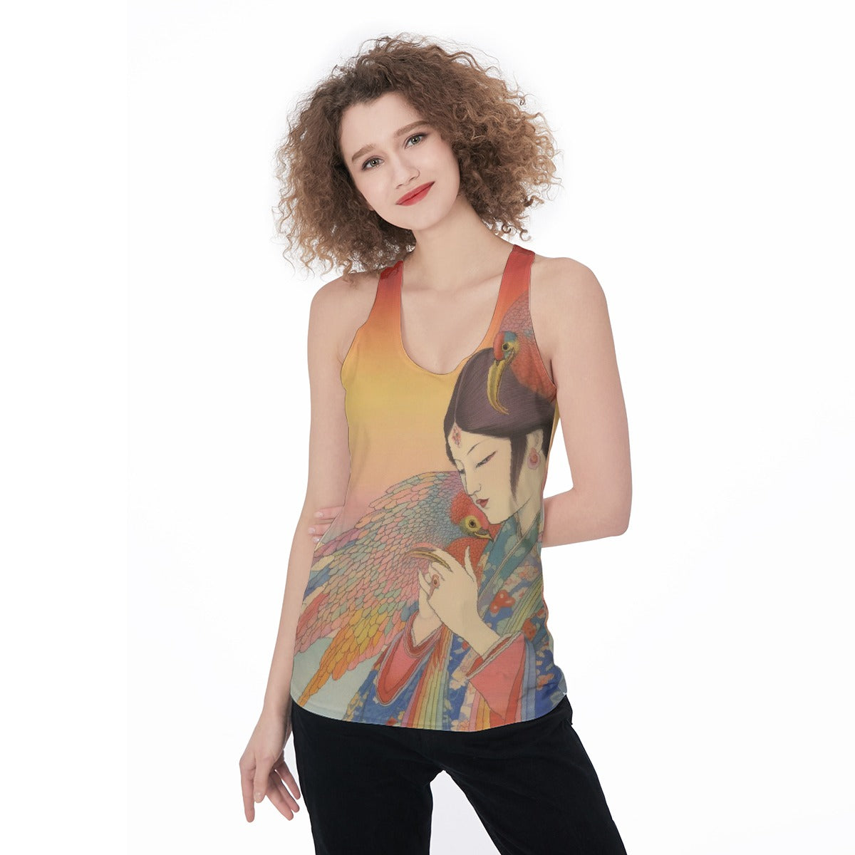 All-Over Print Women's Racerback Tank Top