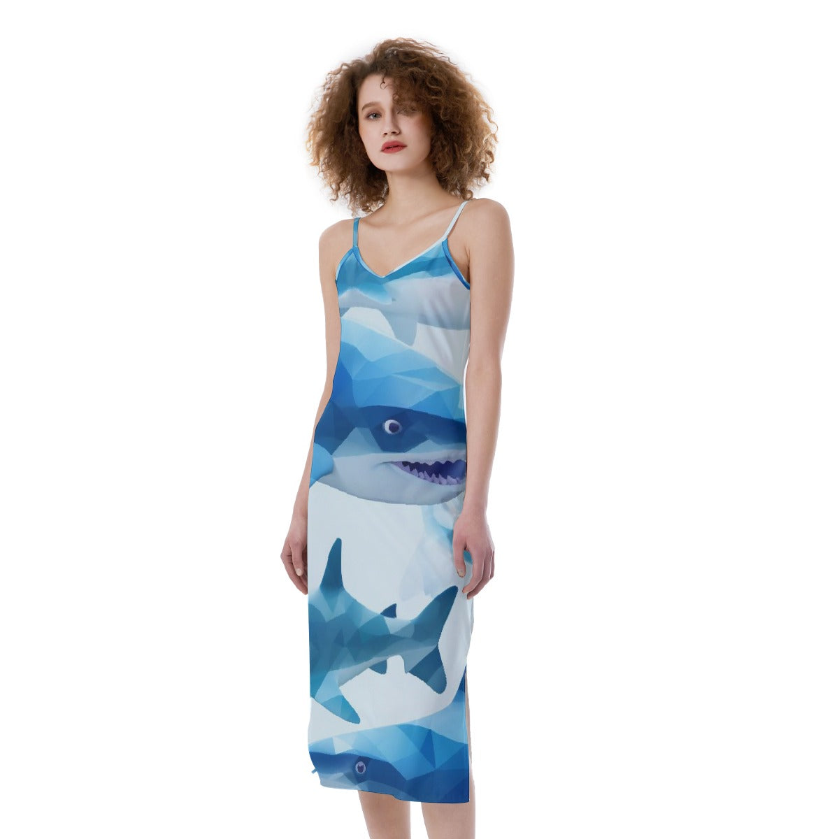 All-Over Print Women's Cami Dress