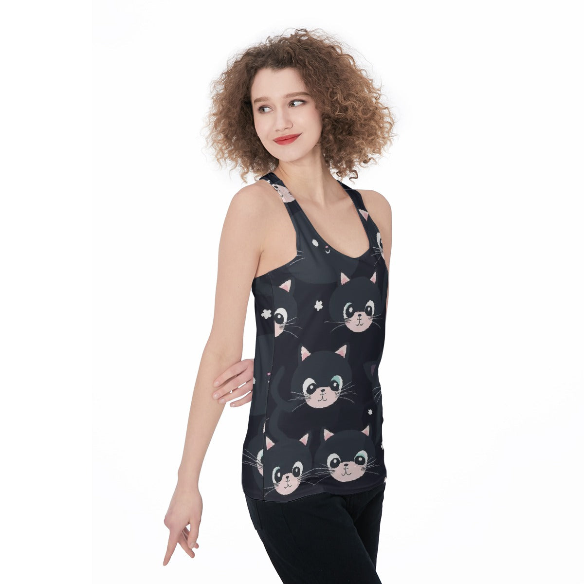 All-Over Print Women's Racerback Tank Top
