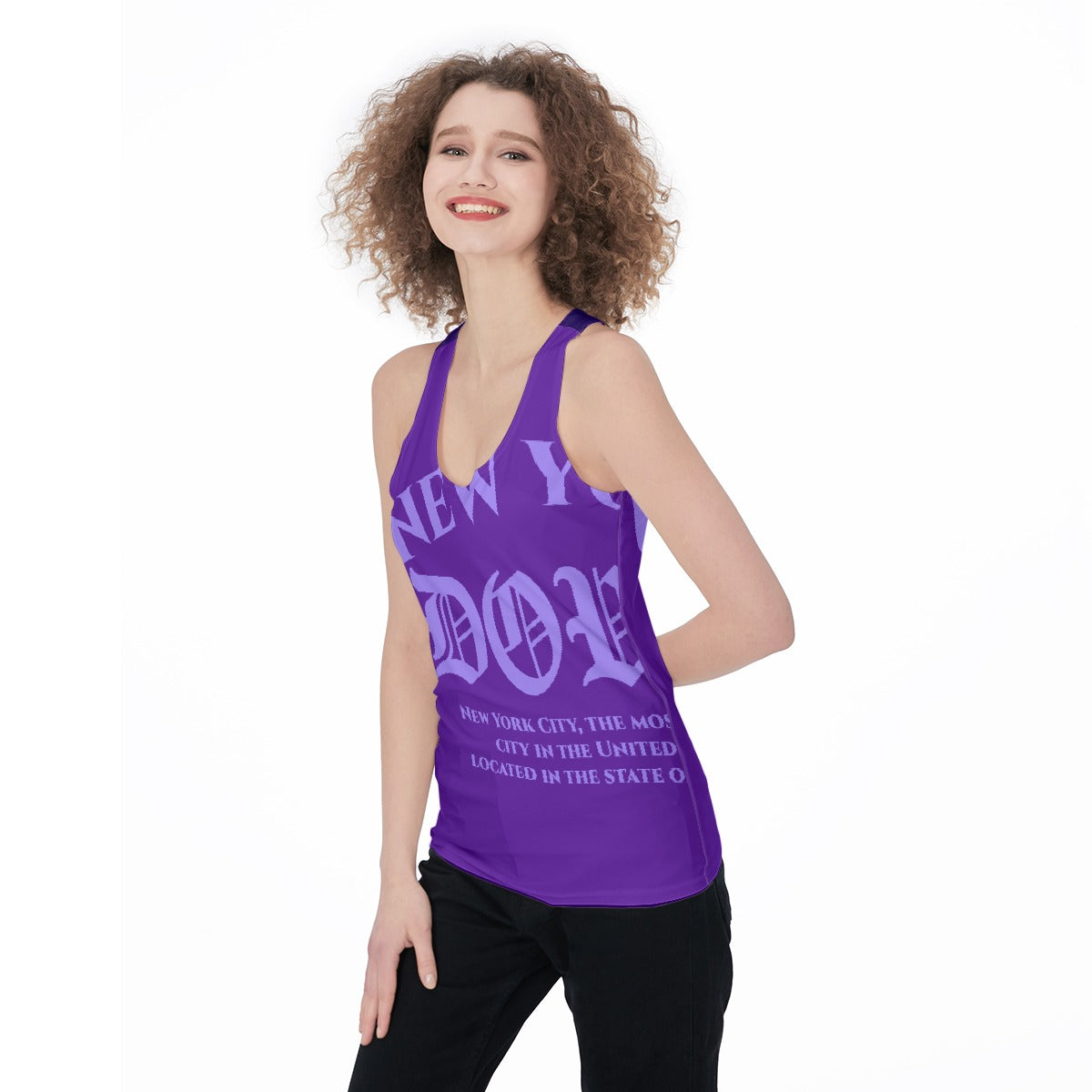 All-Over Print Women's Racerback Tank Top