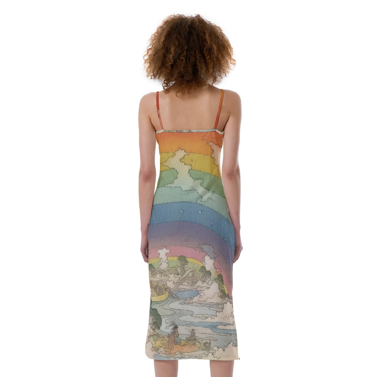 All-Over Print Women's Cami Dress