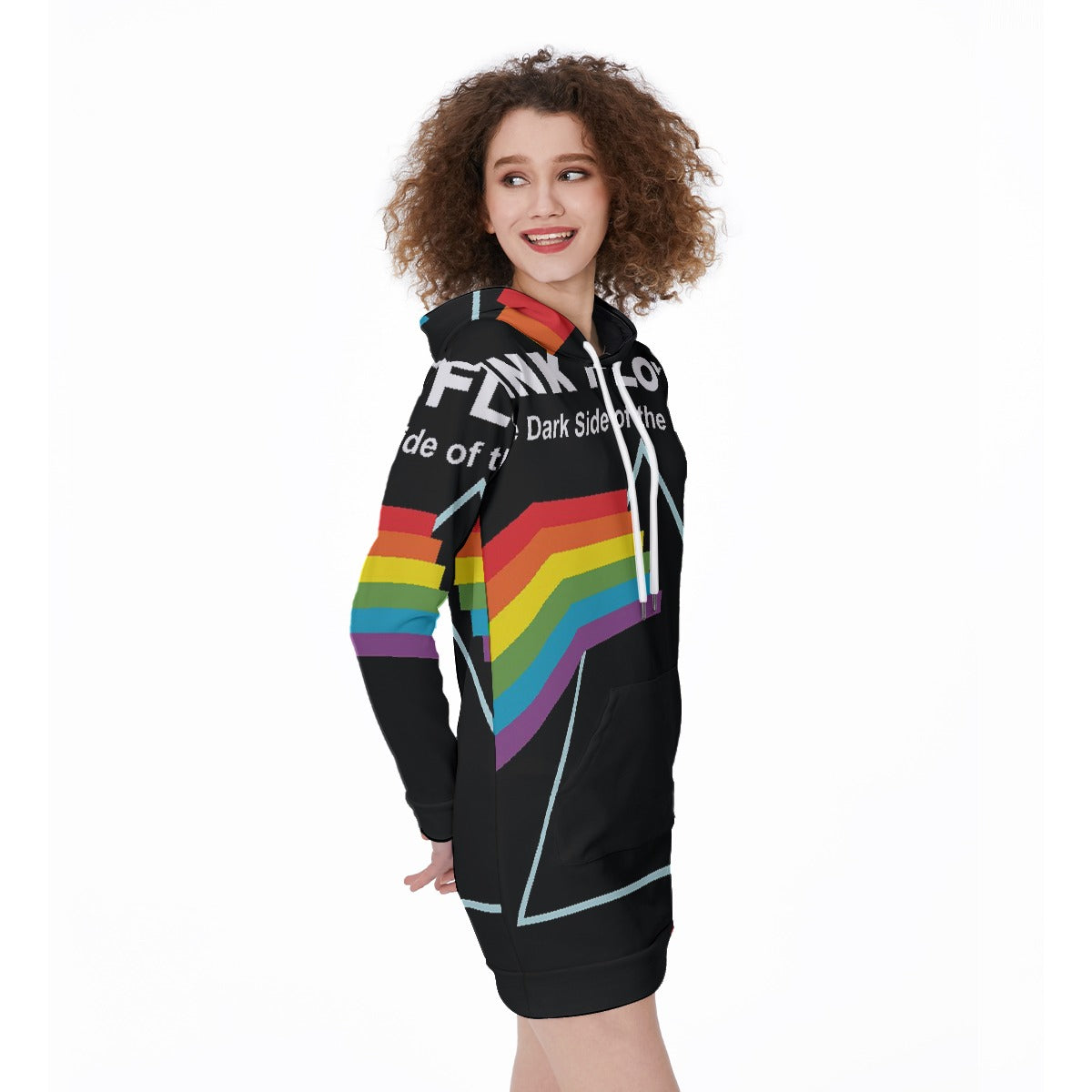All-Over Print Women's Long Hoodie