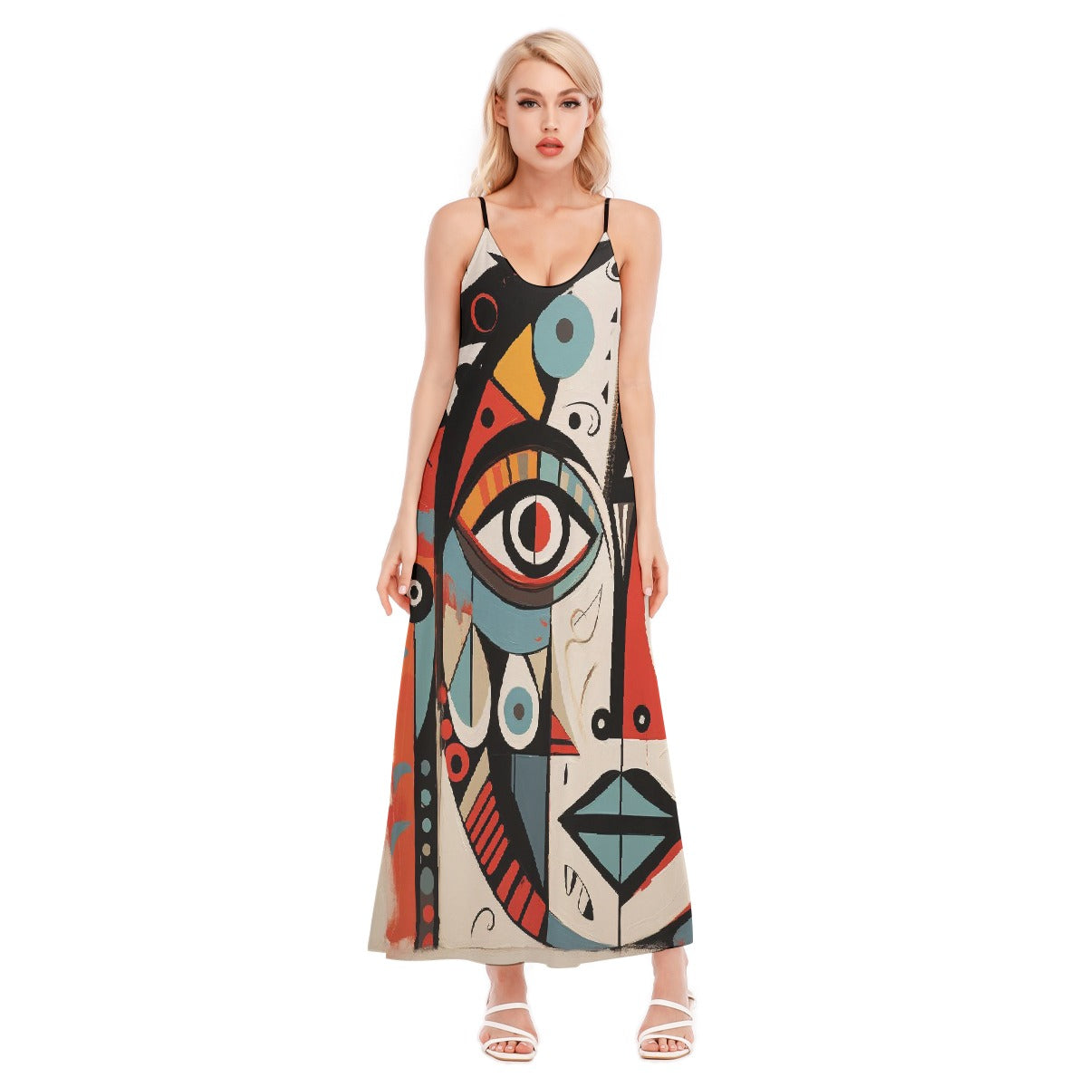 All-Over Print Women's Sling Dress