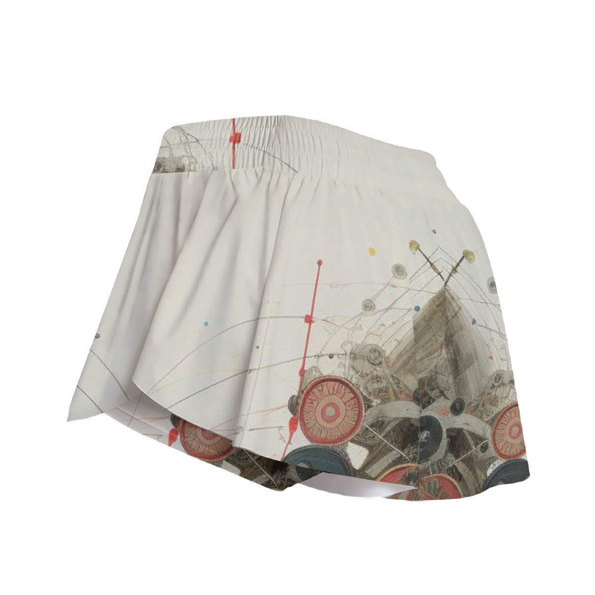 All-Over Print Women's Sport Skorts With Pocket